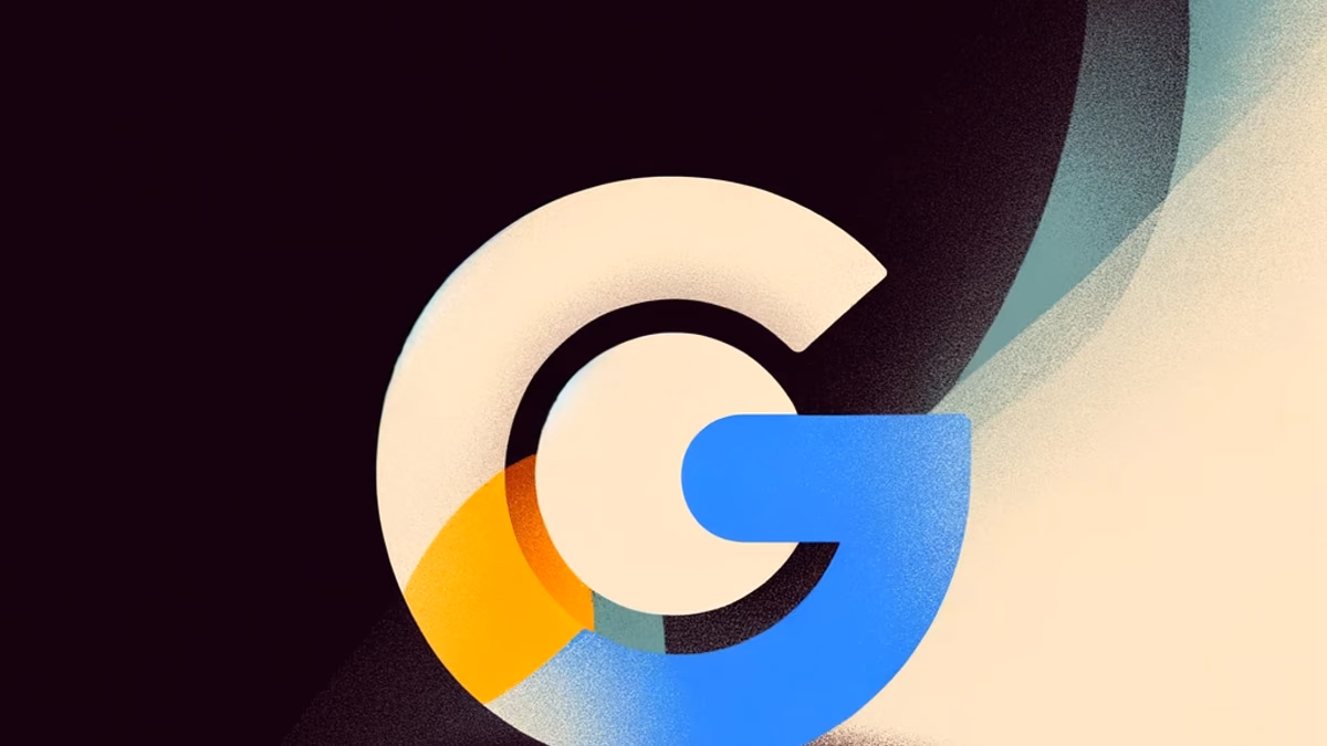 Abstract illustration for search and language models